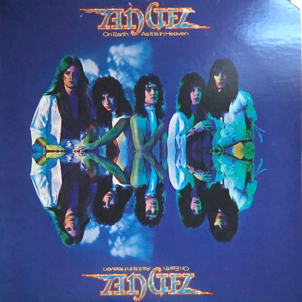 Angel On Earth As It Is In Heaven Vinyl Lp '77